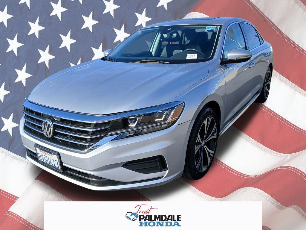 used 2021 Volkswagen Passat car, priced at $17,243