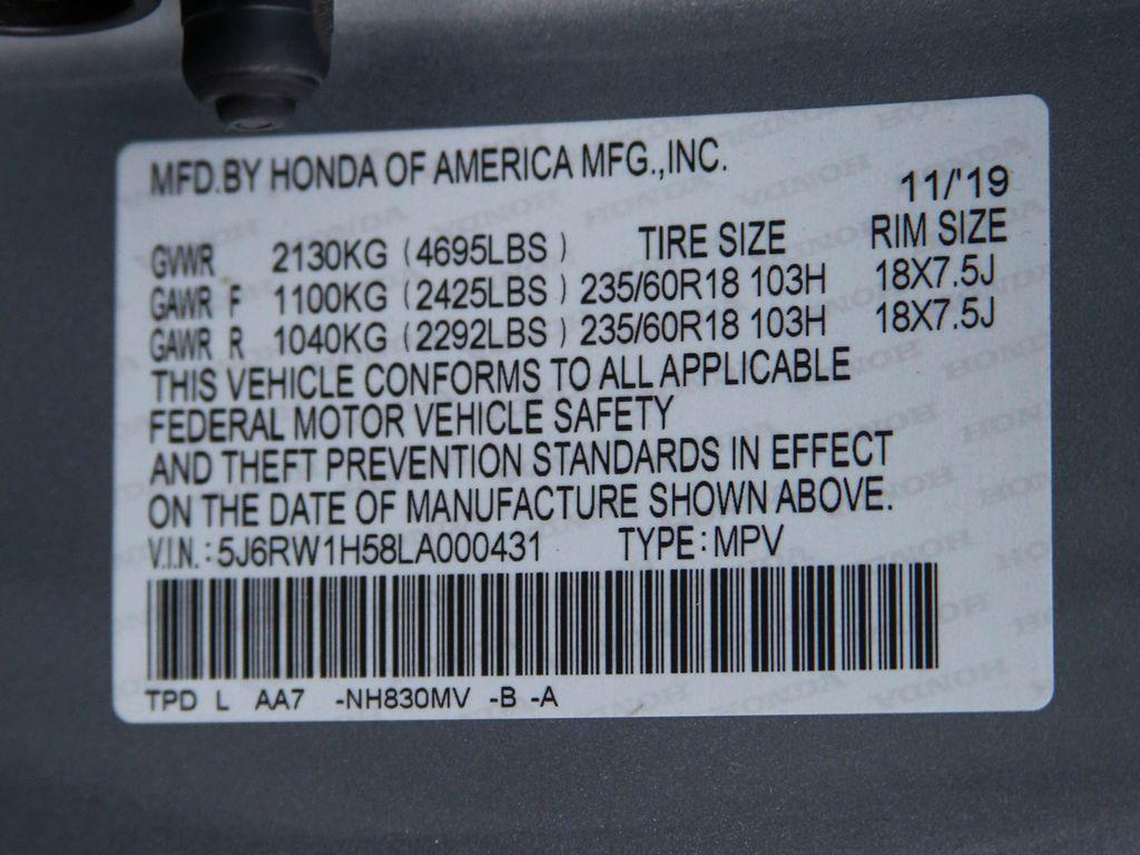 used 2020 Honda CR-V car, priced at $22,243