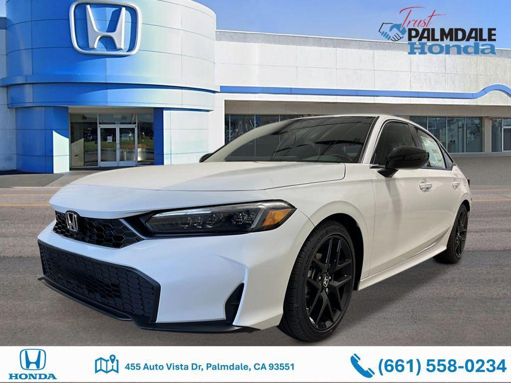 new 2026 Honda Civic car, priced at $26,445