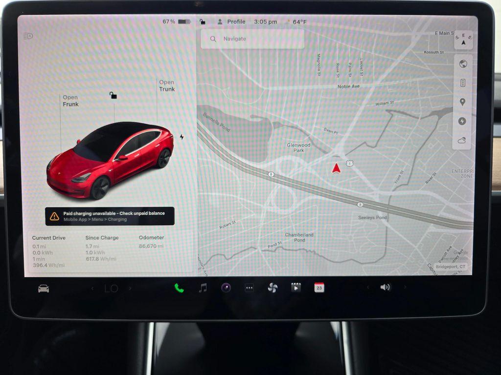 used 2018 Tesla Model 3 car, priced at $17,500
