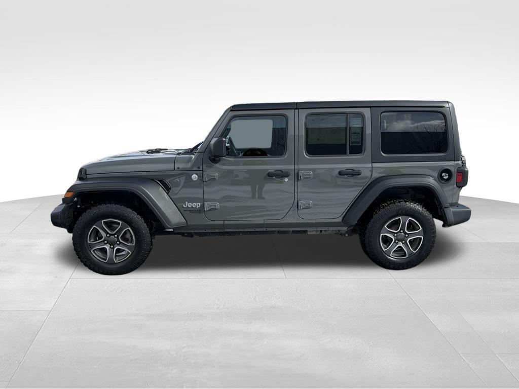 used 2021 Jeep Wrangler Unlimited car, priced at $23,116