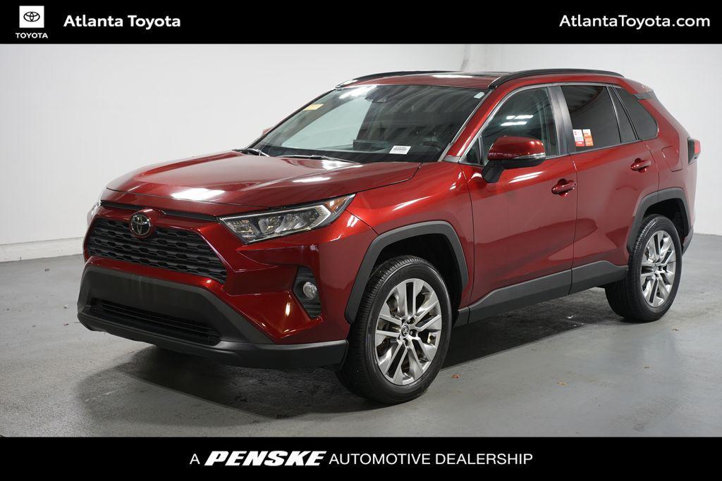 used 2021 Toyota RAV4 car, priced at $24,480