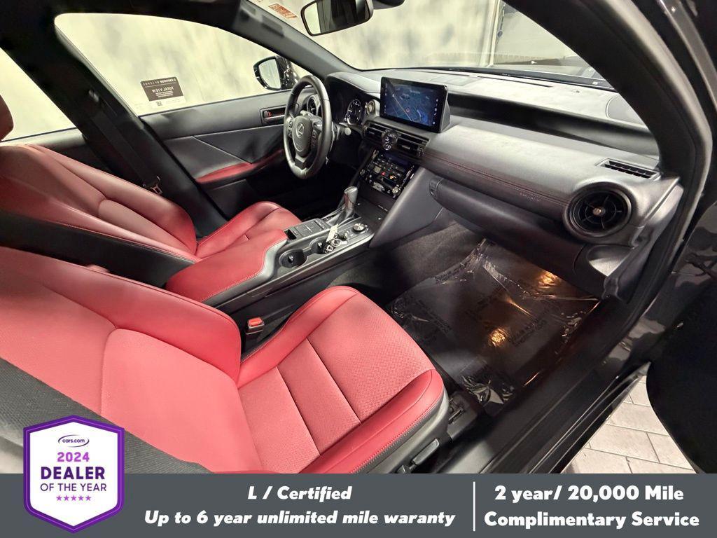 used 2024 Lexus IS 350 car, priced at $47,988