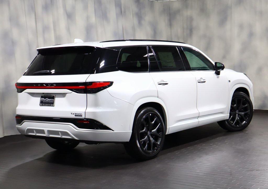 new 2026 Lexus TX 500h car, priced at $76,258