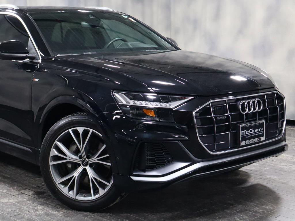 used 2023 Audi Q8 car, priced at $49,955