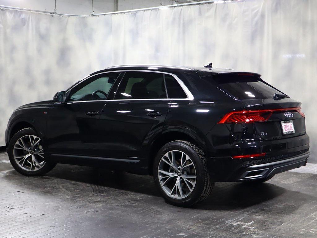 used 2023 Audi Q8 car, priced at $49,955