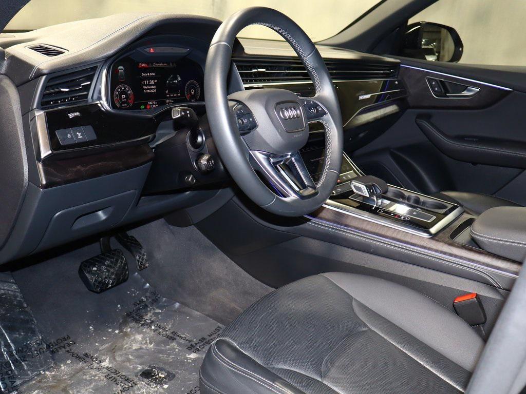 used 2023 Audi Q8 car, priced at $49,955