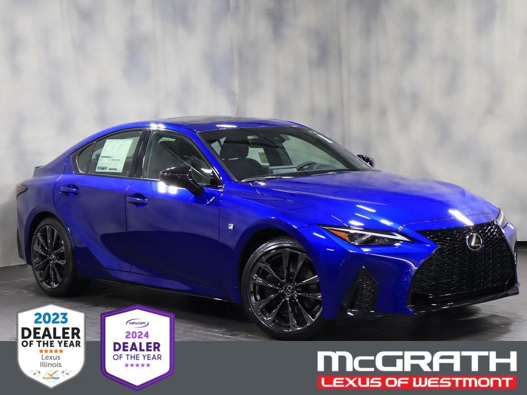 new 2025 Lexus IS 350 car, priced at $55,263