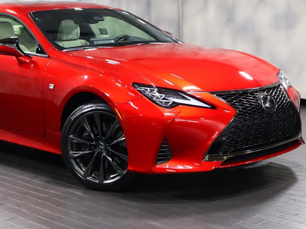 used 2023 Lexus RC 350 car, priced at $53,200