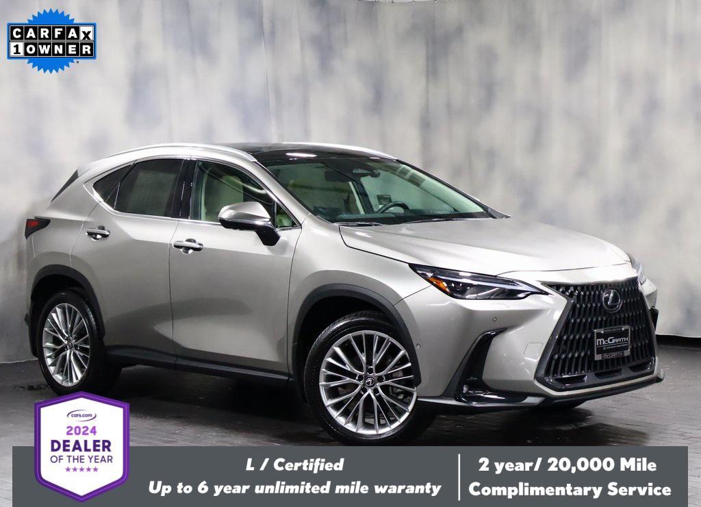used 2025 Lexus NX 350 car, priced at $53,988