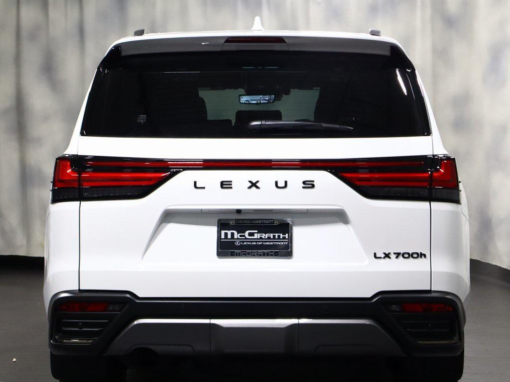 new 2025 Lexus LX 700h car, priced at $120,563