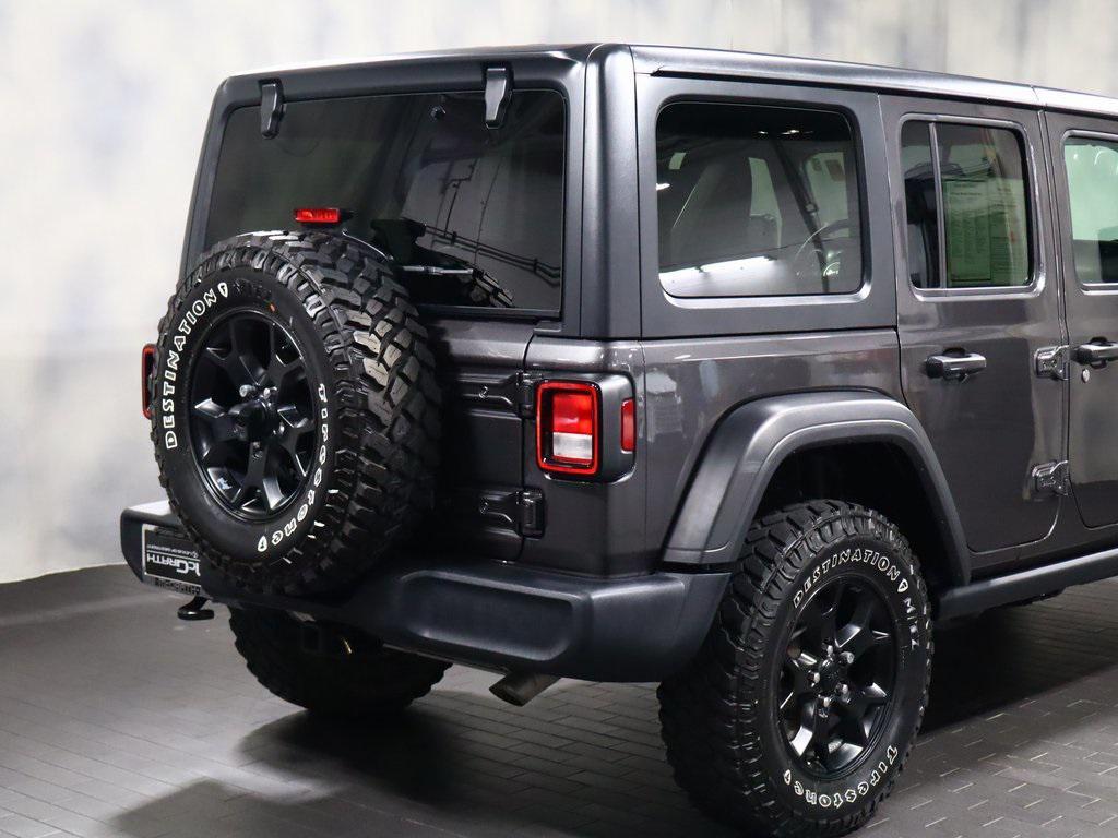 used 2020 Jeep Wrangler Unlimited car, priced at $25,955
