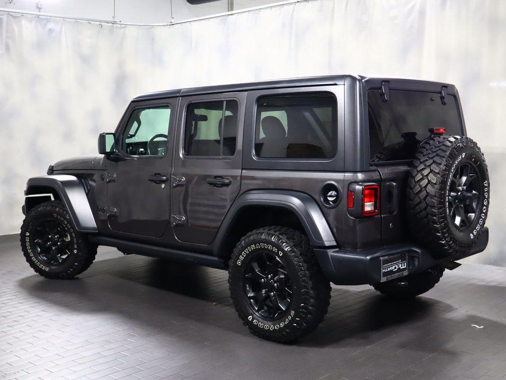 used 2020 Jeep Wrangler Unlimited car, priced at $25,955