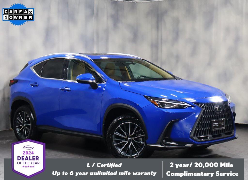 used 2025 Lexus NX 350h car, priced at $45,750