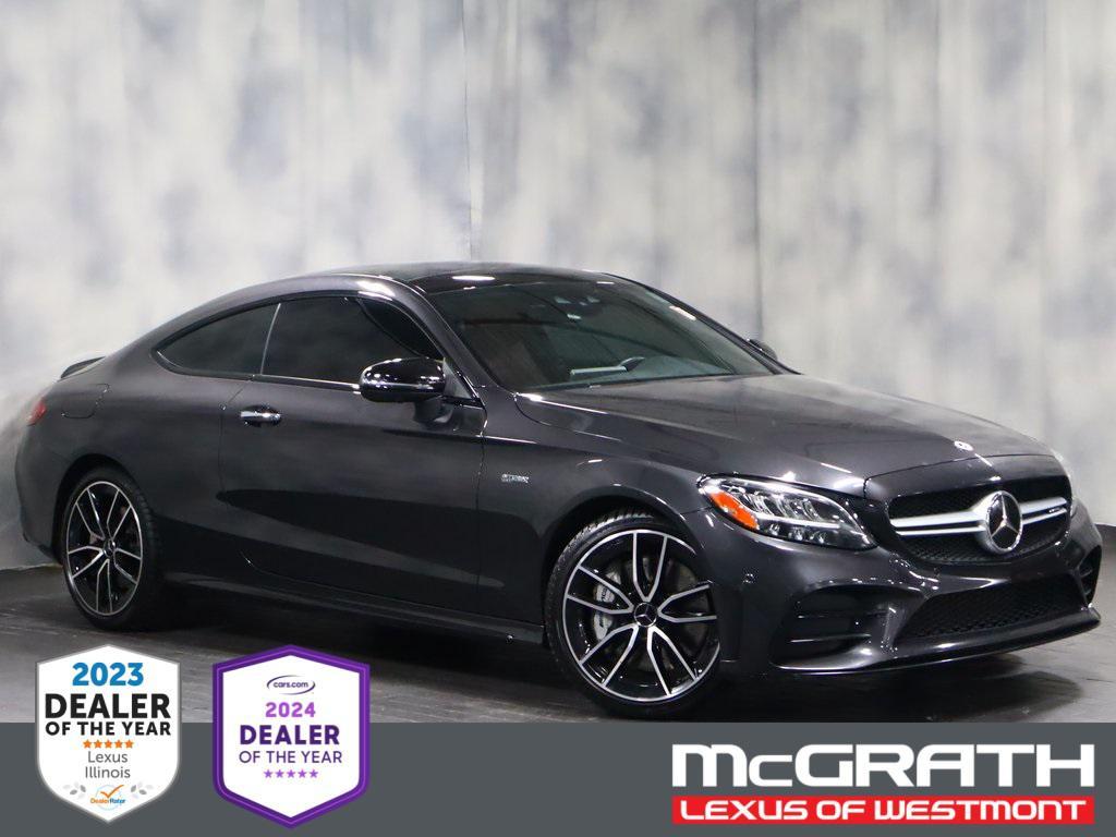 used 2022 Mercedes-Benz AMG C 43 car, priced at $39,295