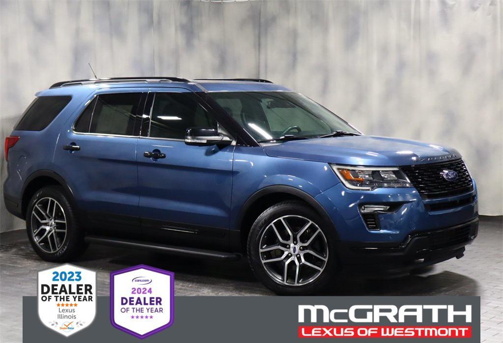 used 2018 Ford Explorer car, priced at $19,488