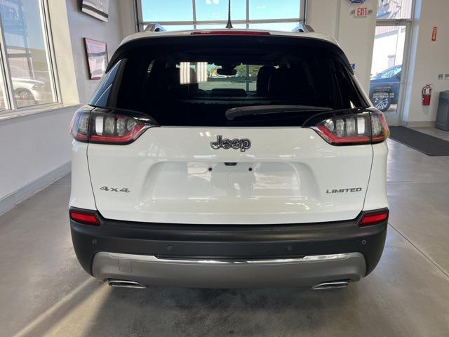 used 2021 Jeep Cherokee car, priced at $15,864