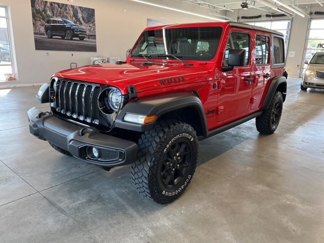 used 2021 Jeep Wrangler car, priced at $27,985