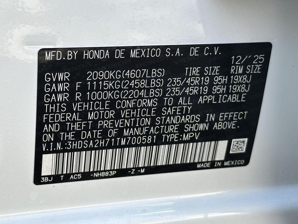 new 2026 Acura ADX car, priced at $46,350