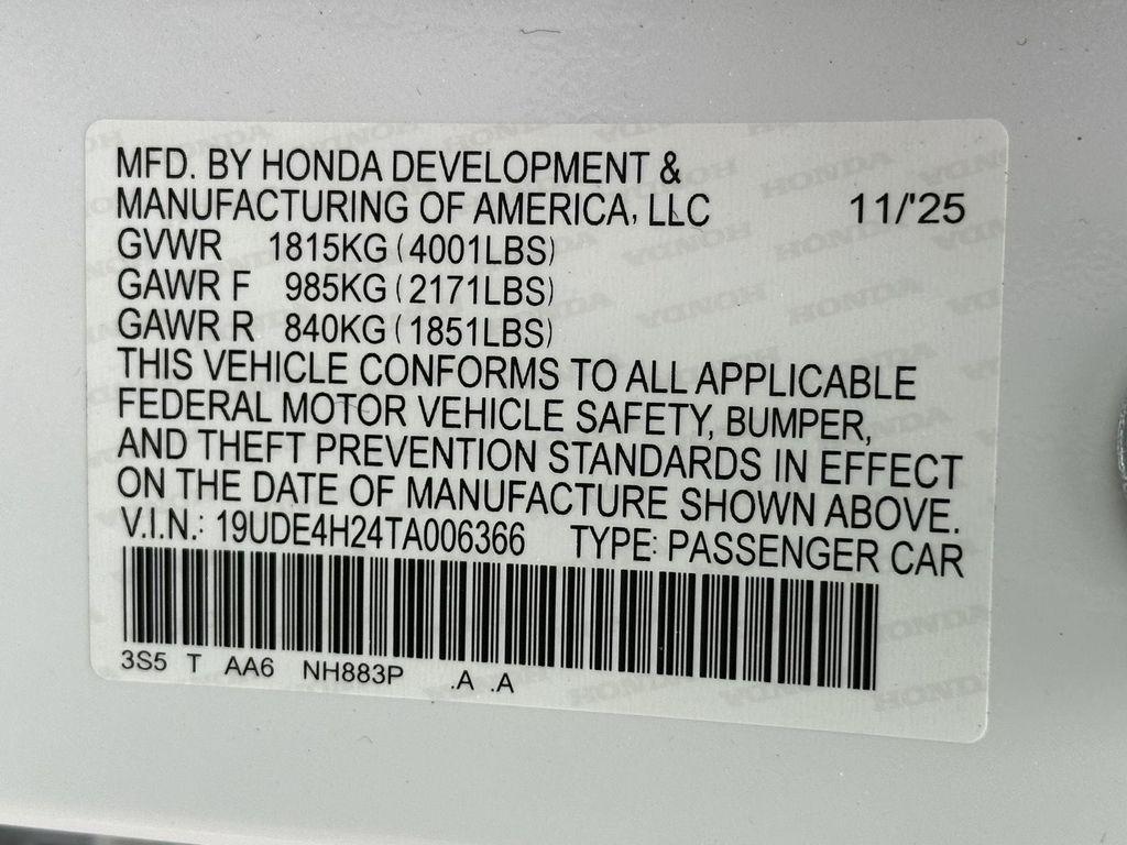 new 2026 Acura Integra car, priced at $35,195