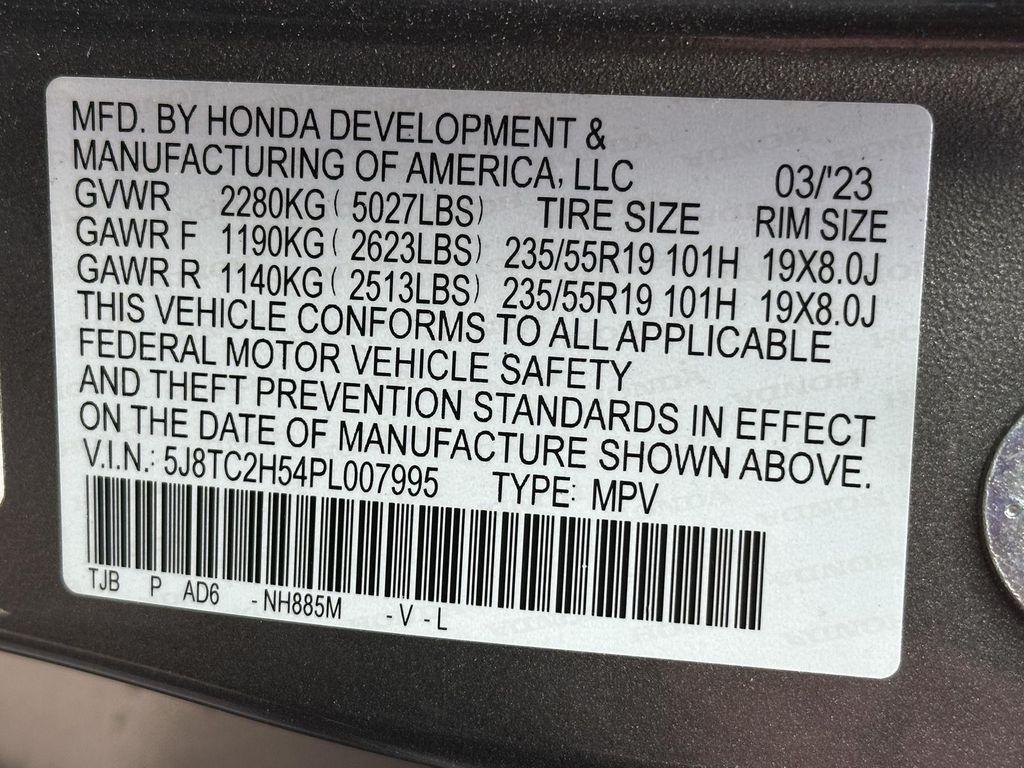 used 2023 Acura RDX car, priced at $35,500