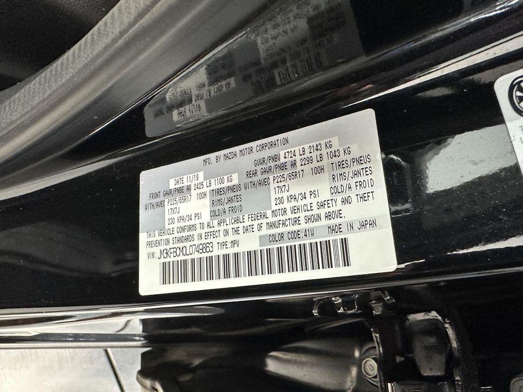 used 2020 Mazda CX-5 car, priced at $19,500