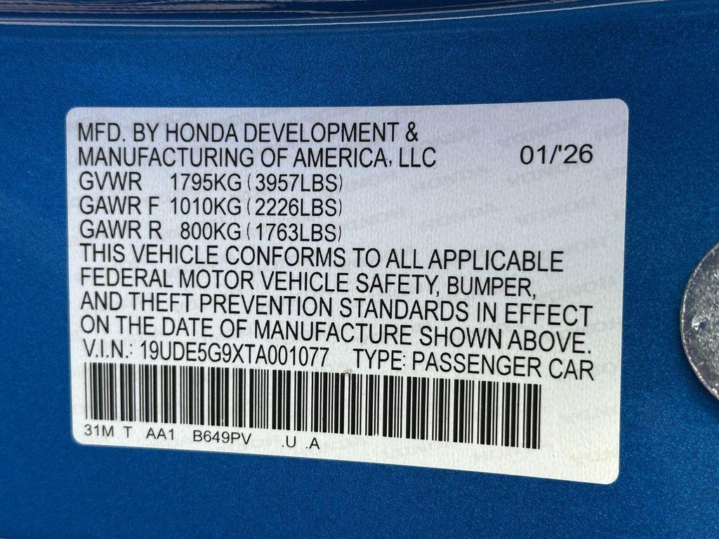 new 2026 Acura Integra car, priced at $55,295