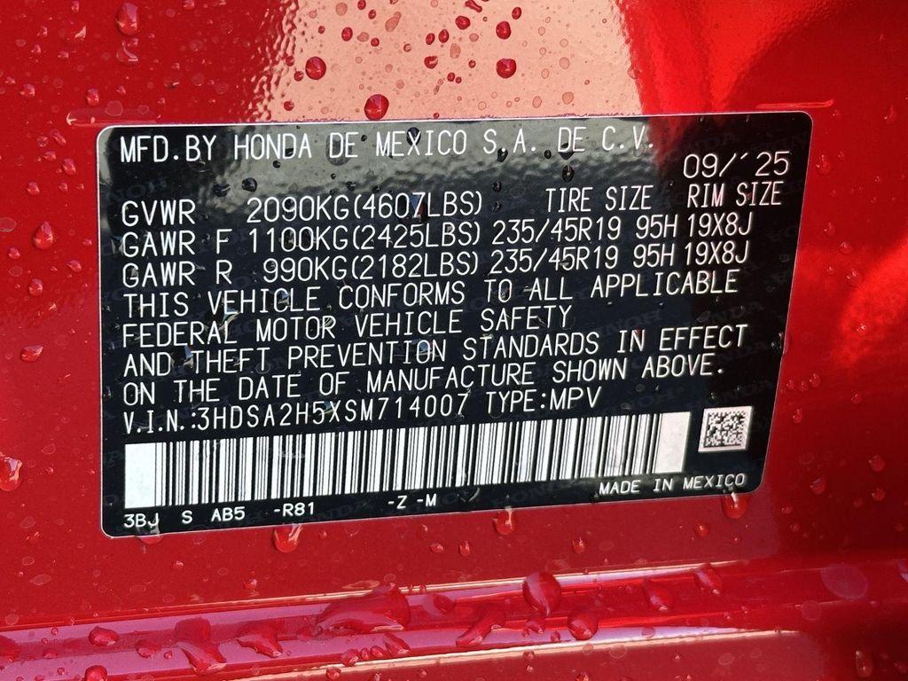 new 2025 Acura ADX car, priced at $41,350