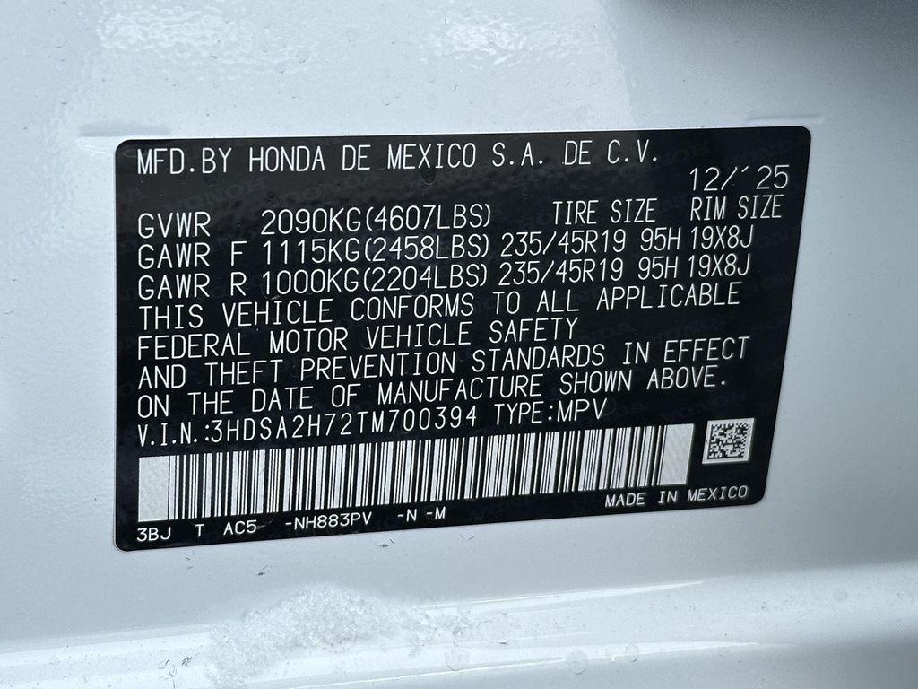 new 2026 Acura ADX car, priced at $46,350