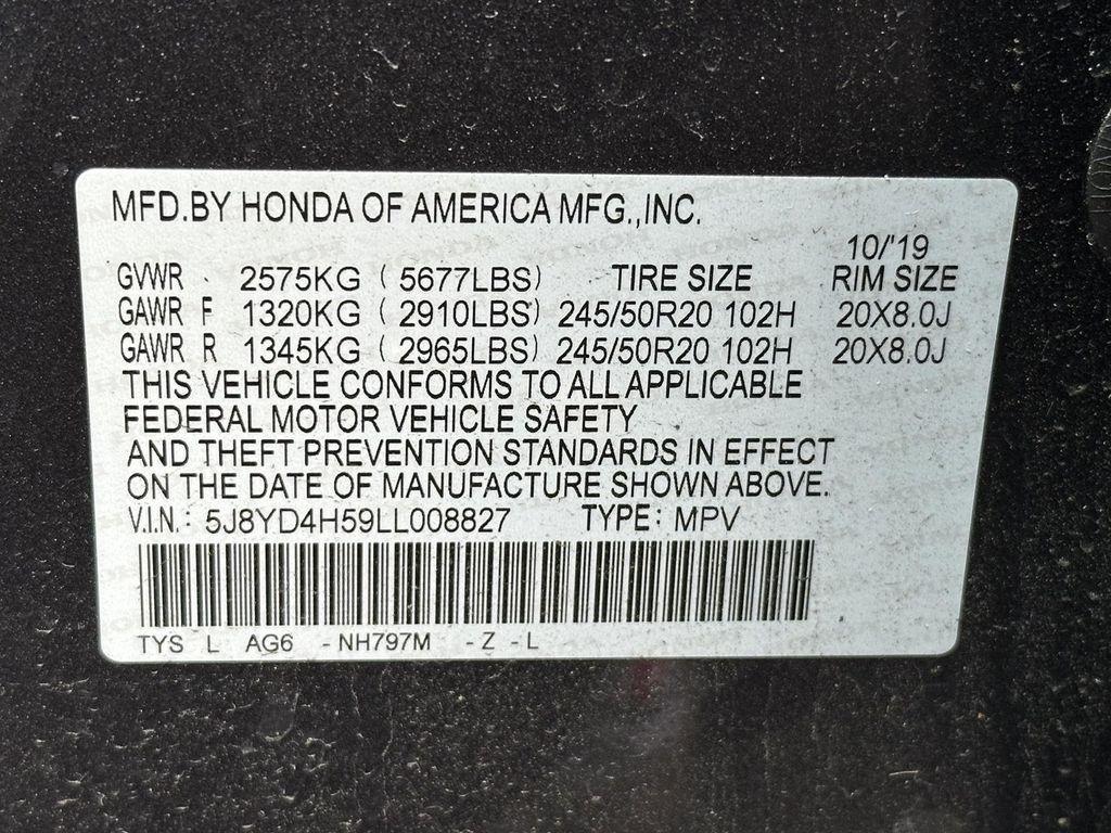 used 2020 Acura MDX car, priced at $26,000