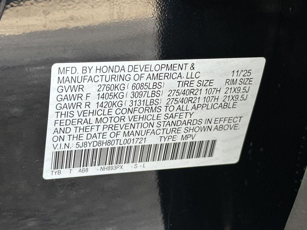 new 2026 Acura MDX car, priced at $77,800