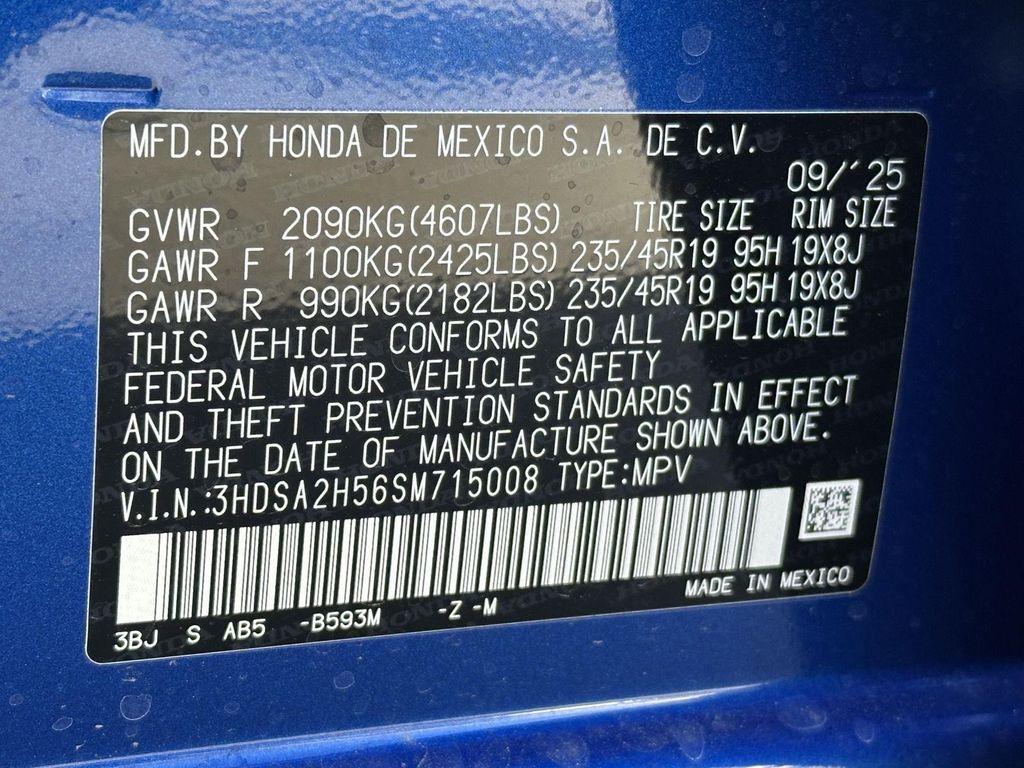 new 2025 Acura ADX car, priced at $41,350