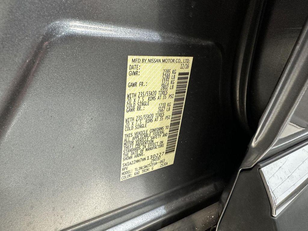 used 2017 Nissan Murano car, priced at $17,300