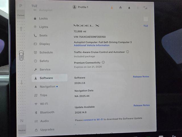 used 2022 Tesla Model X car, priced at $48,195