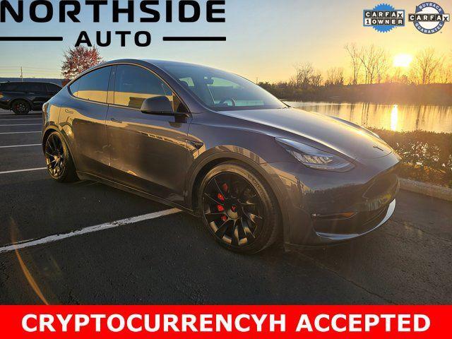 used 2021 Tesla Model Y car, priced at $20,987