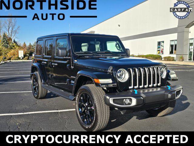 used 2023 Jeep Wrangler 4xe car, priced at $31,954