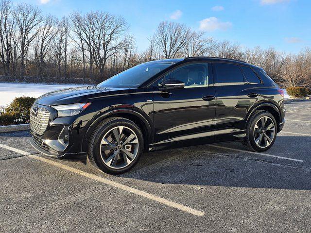 used 2024 Audi Q4 e-tron car, priced at $35,000