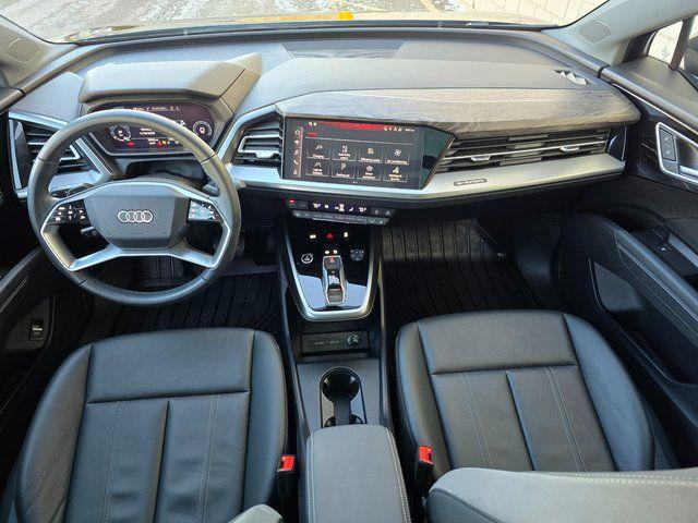 used 2024 Audi Q4 e-tron car, priced at $35,000