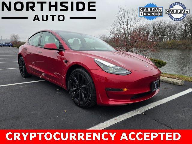 used 2021 Tesla Model 3 car, priced at $22,779
