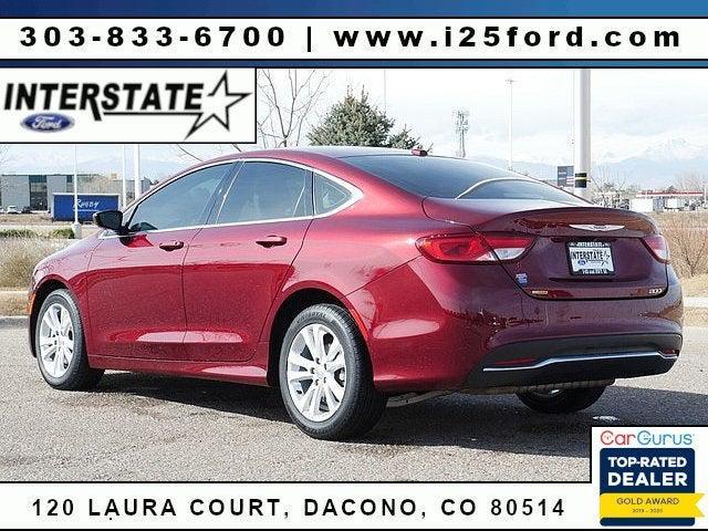 used 2015 Chrysler 200 car, priced at $11,381