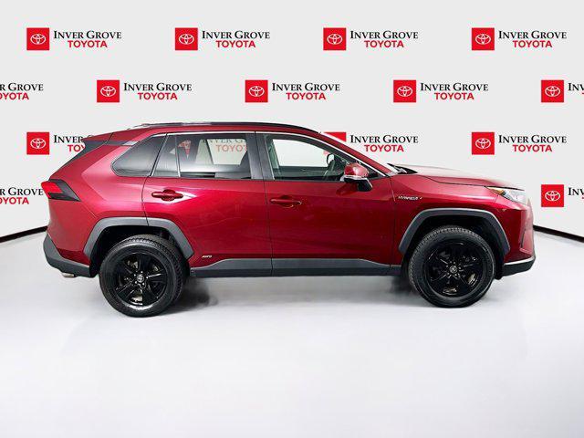 used 2021 Toyota RAV4 Hybrid car, priced at $20,345