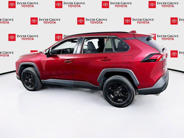 used 2021 Toyota RAV4 Hybrid car, priced at $20,345