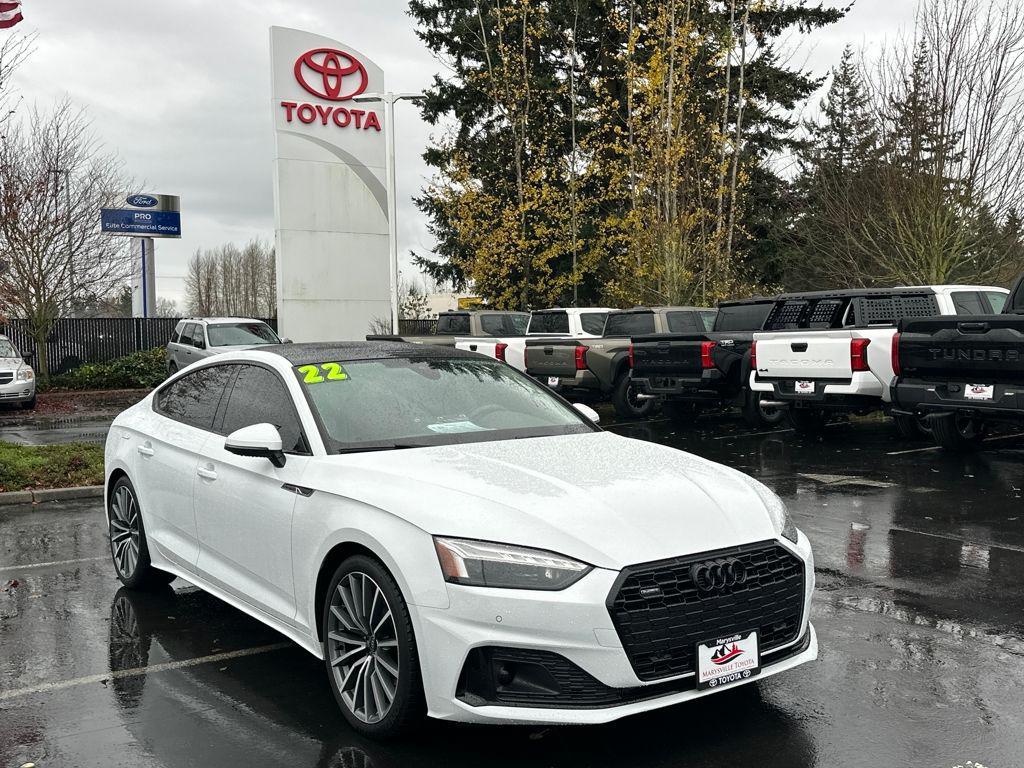 used 2022 Audi A5 Sportback car, priced at $31,621