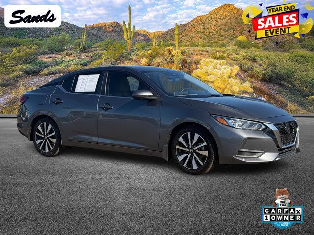 used 2021 Nissan Sentra car, priced at $14,500