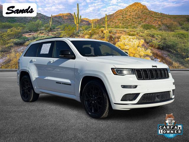 used 2021 Jeep Grand Cherokee car, priced at $18,500