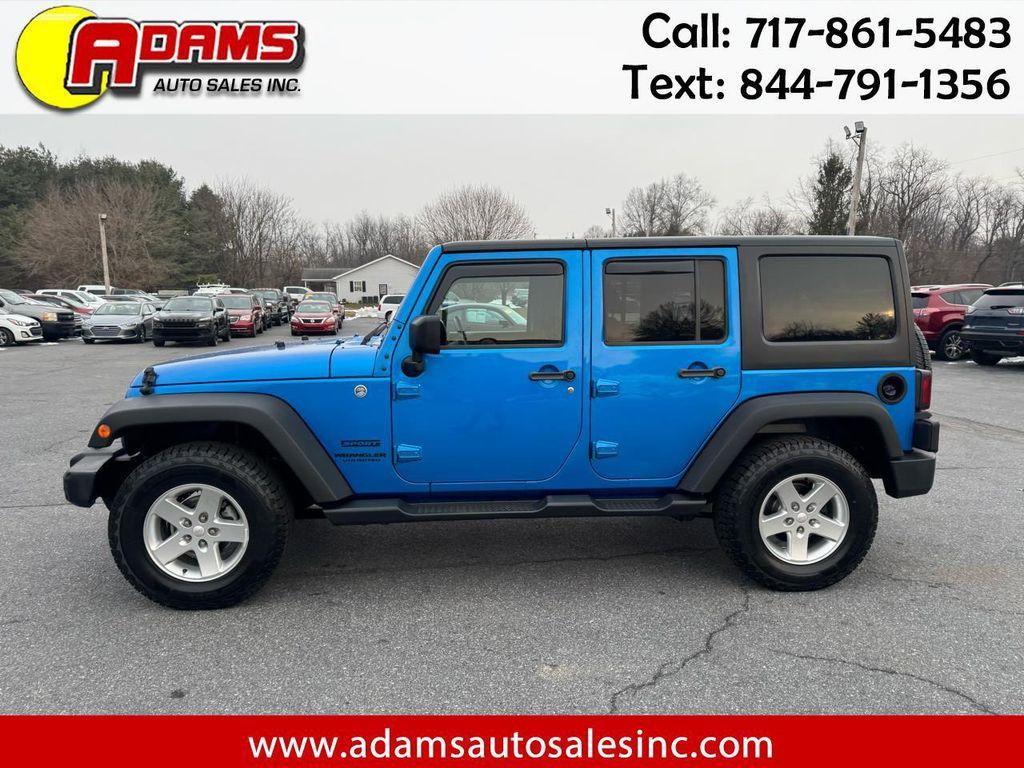 used 2015 Jeep Wrangler Unlimited car, priced at $13,995
