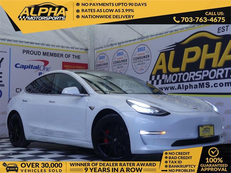 used 2019 Tesla Model 3 car, priced at $16,700