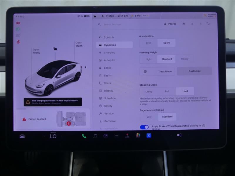 used 2020 Tesla Model 3 car, priced at $16,900