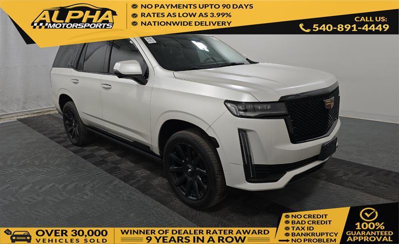 used 2021 Cadillac Escalade car, priced at $58,500