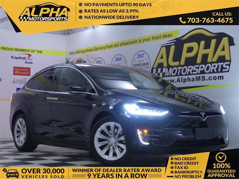 used 2018 Tesla Model X car, priced at $24,900